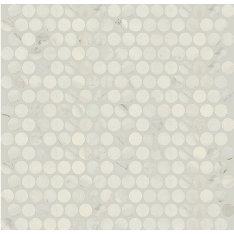 Daltile Famed 0.74" x 0.74" Penny Rounds Mosaic 11" x 13" Diamond
