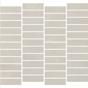 Daltile Rigid Clay 1" x 3" Off Set Mosaic 12" x 12" Dune