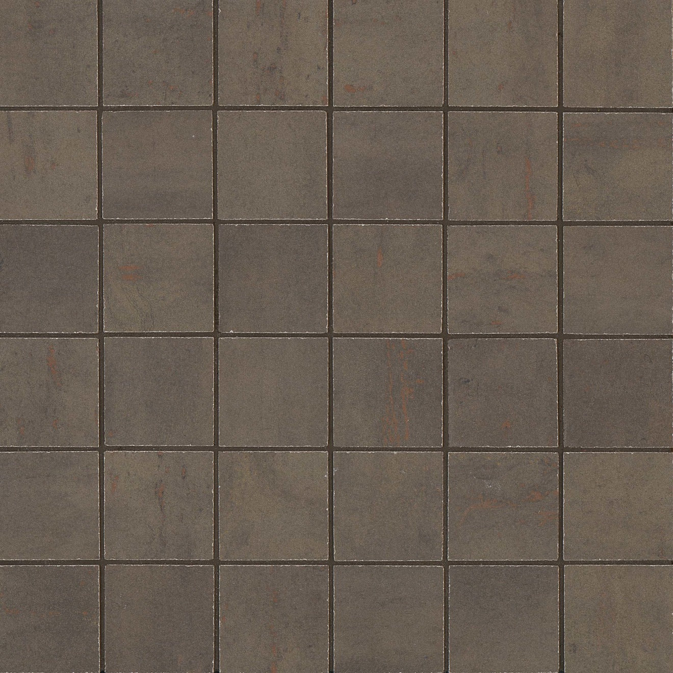 Bedrosians Rebel 2" x 2" Mosaic 12" x 12" Matte Bronze