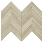 Daltile Articulo 2" x 5" Chevron Mosaic 12" x 12" Feature Beige