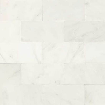 Daltile Marble 3" x 6" Polished First Snow Eleg