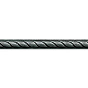 Daltile Anthology Armor 1" x 12" Deco Rope Forged Steel