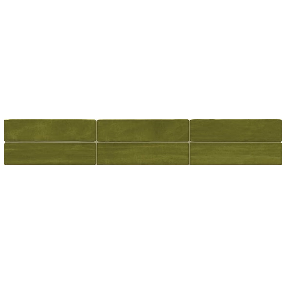 Daltile Artcrafted 3" x 12" Hand Crafted Fern
