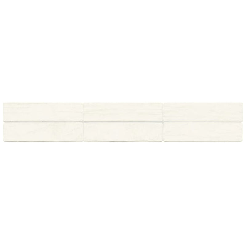 Daltile Artcrafted 3" x 12" Hand Crafted Coconut