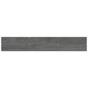Daltile Artcrafted 3" x 12" Hand Crafted Drift