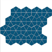 Daltile Stage Craft 6" x 6" Mosaic 12" x 15" Glossy Galaxy