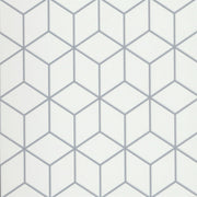 Emser Geometry 10"x10" Cube Gray