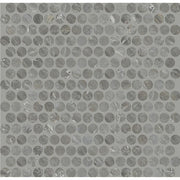 Daltile Famed 0.74" x 0.74" Penny Rounds Mosaic 11" x 13" Glamour