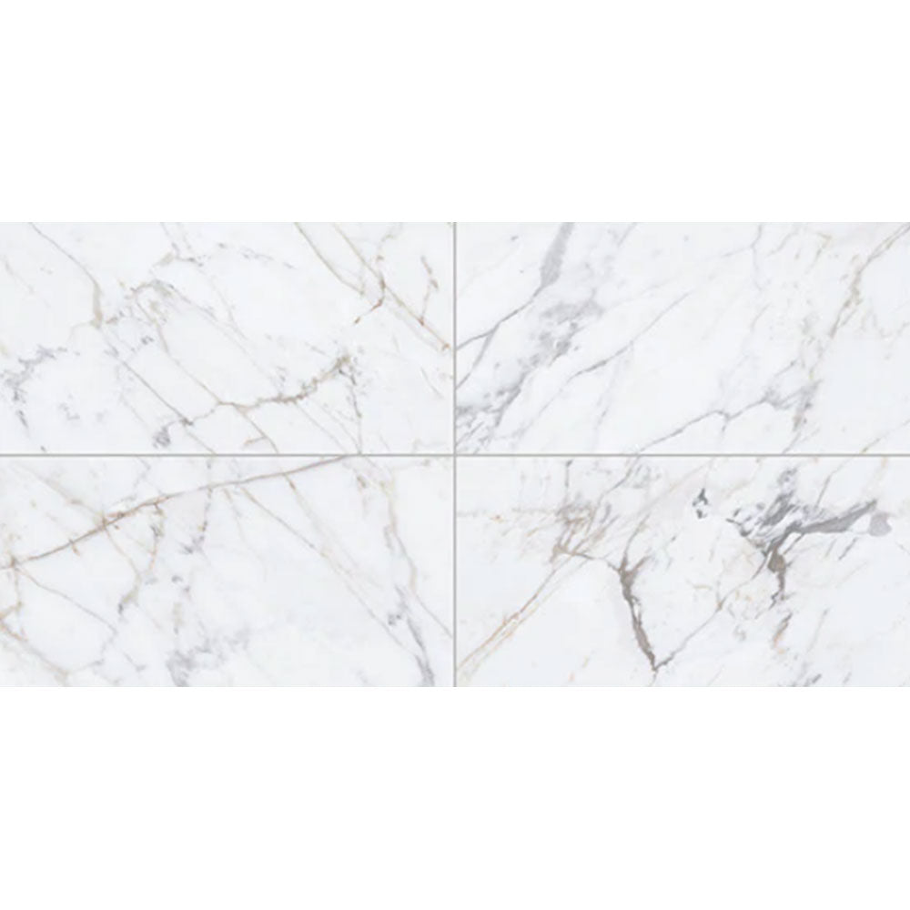 Daltile Marble Attache Lavish 12" x 24" Matte Golden Reverie