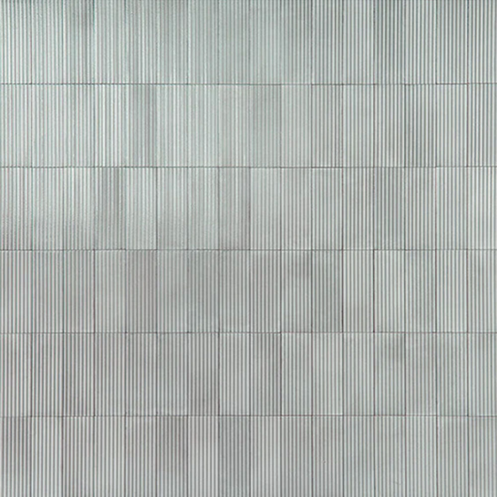 Marazzi Rice 3" x 8" Raked Grigio Structure