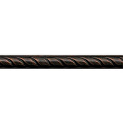 Daltile Anthology Armor 1" x 12" Deco Rope Guilded Copper