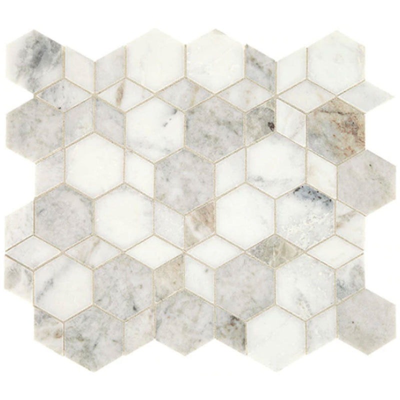 Daltile Sublimity 12" x 13" Hypnotic Daphne White