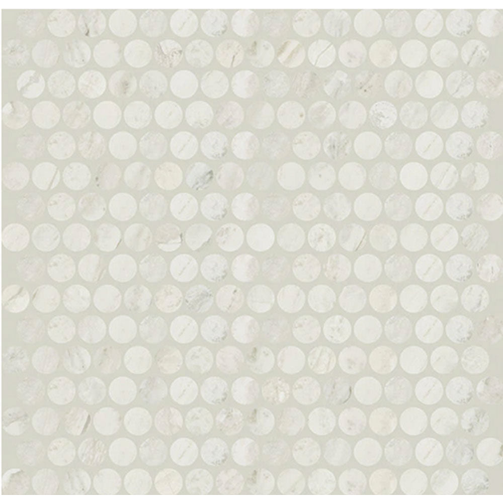 Daltile Famed 0.74" x 0.74" Penny Rounds Mosaic 11" x 13" Iconic