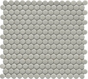 Emser Influence 11"x12" Penny Round Mosaic 1"x1" Polished Fawn