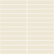 Daltile Color Wheel Mosaic 1'' x 6'' Straight 12'' x 10'' Matte Matte Biscuit