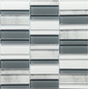 Emser La Vie 12"x12" Mosaic Silver