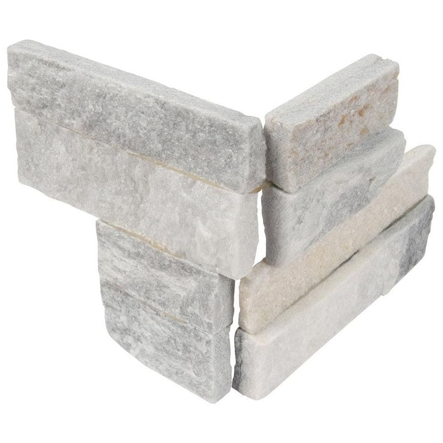 MS International M Series 4.5" x 9" Mini Panel Corner Alaska Gray