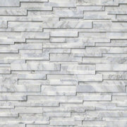 MS International Rockmount 6" x 24" 3D Ledger Panel Calacatta Cressa