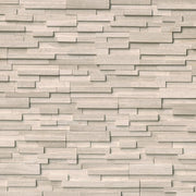 MS International Rockmount 6" x 24" 3D Ledger Panel White Oak