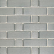 Daltile Metallica 12" x 12" Large Basketweave Br Stainless St