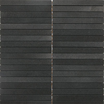 Daltile Stone A LA Mod 0.5" x 6 Linear Mosaic 12" x 12" Urban Bluestone
