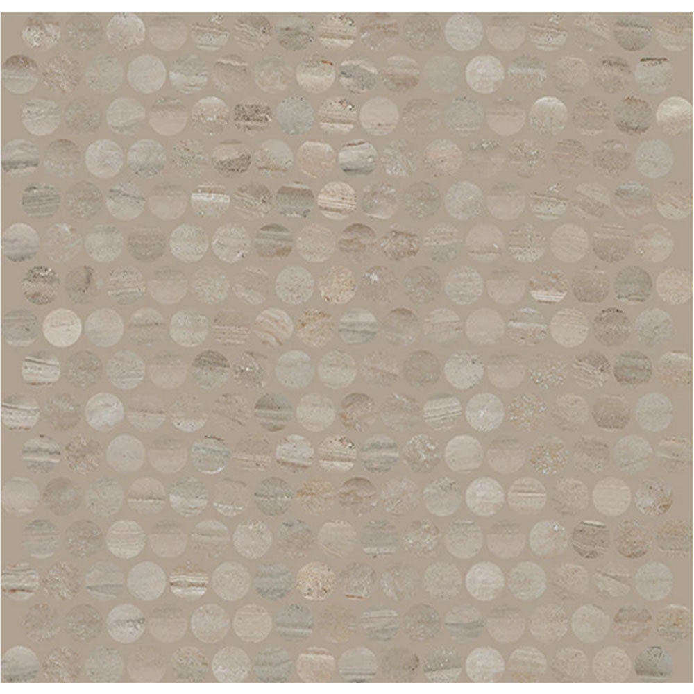 Daltile Famed 0.74" x 0.74" Penny Rounds Mosaic 11" x 13" Luxe