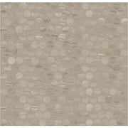 Daltile Famed 0.74" x 0.74" Penny Rounds Mosaic 11" x 13" Luxe