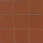 Bedrosians Metropolitan 6" x 6" Quarry Tile Non-Abrasive Mayflower Red