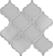 Emser Morocco 10"x11" Arabesque Mosaic 4.6"X5.3" Silver
