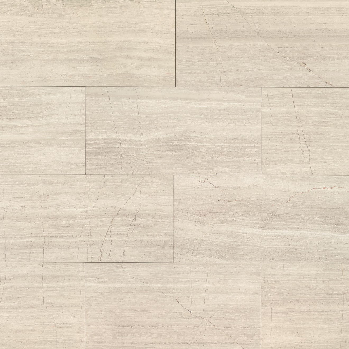 Bedrosians Marble 12" x 24" Honed Ashen Grey
