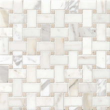 Calacatta Oro and Jura Beige Dot