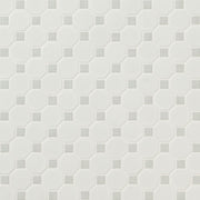 MS International Domino 12" x 12" Octagon 2" White And Gray