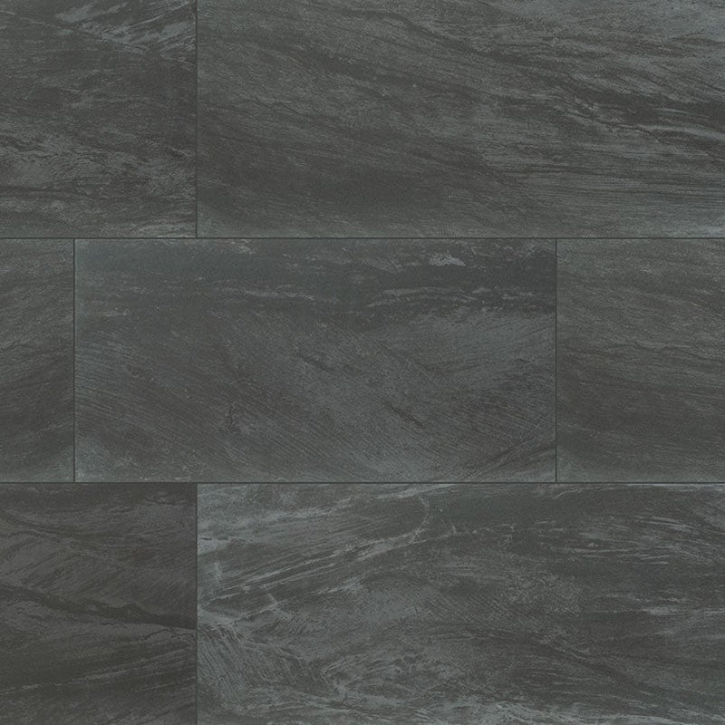 MS International Durban 12" x 24" Matte Anthracite
