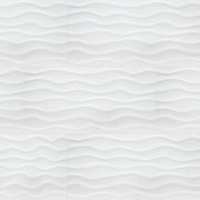 MS International Dymo 12" x 24" Glossy Wavy White