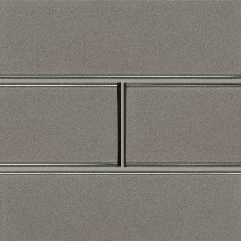 MS International Decorative Mosaic 12" x 12" Subway 4" x 12" Champagne