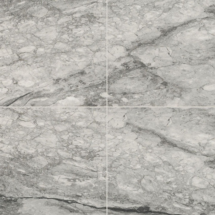 MS International Kaya 24" x 24" Polished Onda Gray