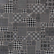 MS International Decorative Mosaic 12" x 12" Tetris Nero