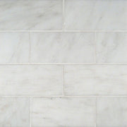 MS International Natural Stone Marble 3" x 6" Arabescato Cararra