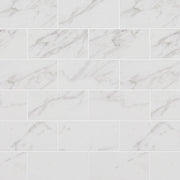 MS International Pietra 2" x 4" Mosaic Polished Carrara