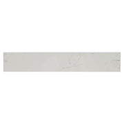 MS International Pietra 3" x 18" Bullnose Polished Carrara