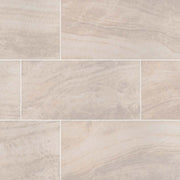 MS International Praia 12" x 24" Matte 9.6mm Crema