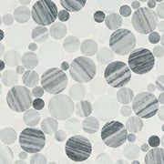 MS International Rio Lago 12" x 12" Pebble Alaska Gray