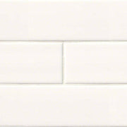 MS International Domino 12" x 12" Subway 4" x 16" White