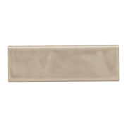 MS International Urbano 4" x 12" Glossy Bullnose Warm Concrete