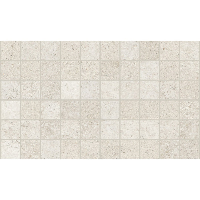 Daltile Museo 2" x 2" Straight Joint Mosaic 12" x 24 Matte Exhibition White