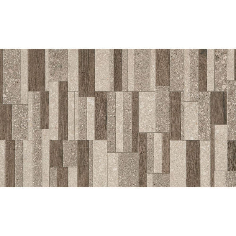 Daltile Museo 12'' x 24'' Matte Grey Mix