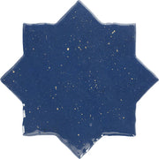 Marazzi Constellaire 8" x 8" Star Handcrafted Glossy Nova