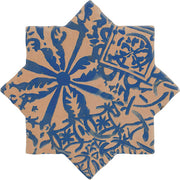Marazzi Constellaire 8" x 8" Star Handcrafted Glossy Aurora