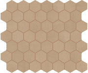 Marazzi Moroccan Concrete 1.5" Hexagon Mosaic Ochre