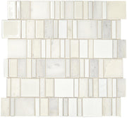 Marazzi MidPark Mosaics 2" Square Random Cloud